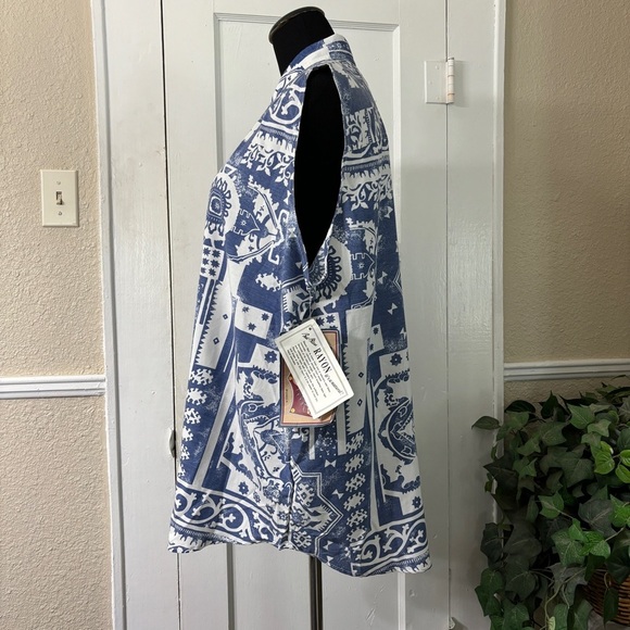 Bill Blass Women 2X Button Down Shirt - Picture 3 of 12